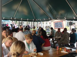 USO WARRIOR CENTER BBQ